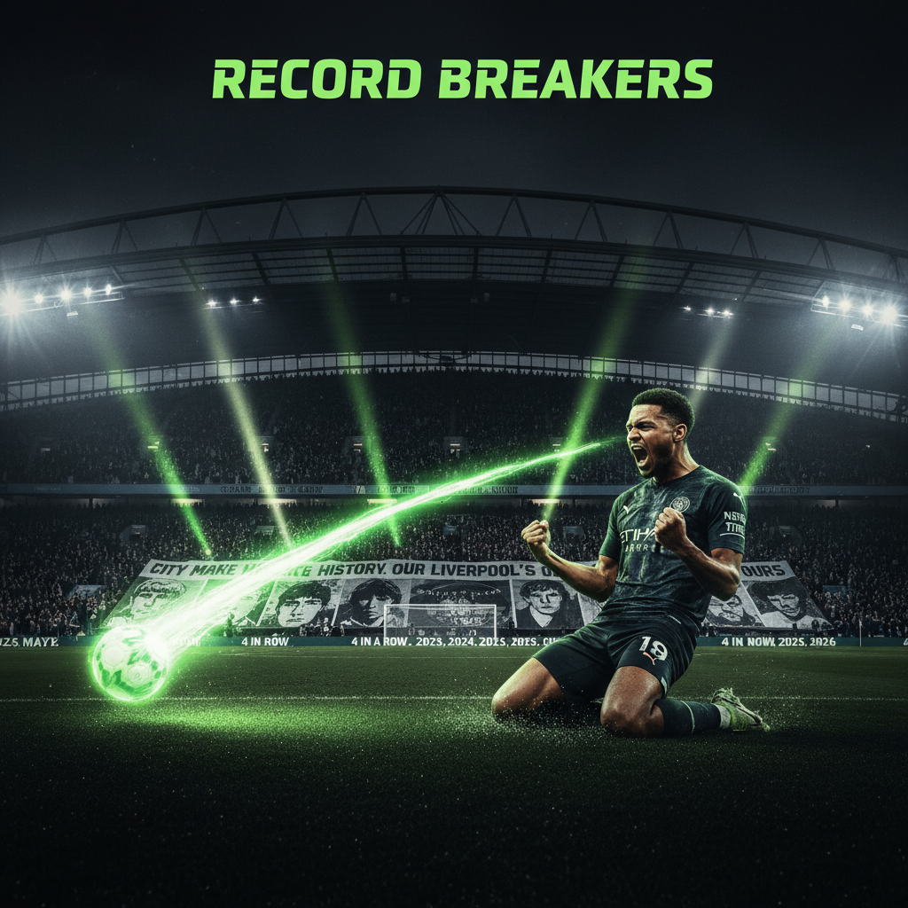 Jeremy Doku celebrates his crucial equalizing goal for Manchester City against Southampton at Wembley.