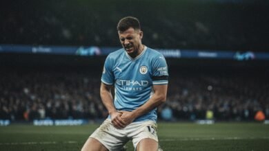 Man City’s Title Hopes Jolted as Guardiola Gives Rodri Injury Update