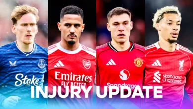 Latest Premier League Player Injuries