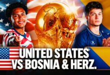 Ten-Man USA Defeats Bosnia 2-0 to Reach World Cup Round of 16