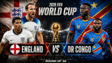 Harry Kane Double Saves England in Dramatic 2-1 Win Over DR Congo